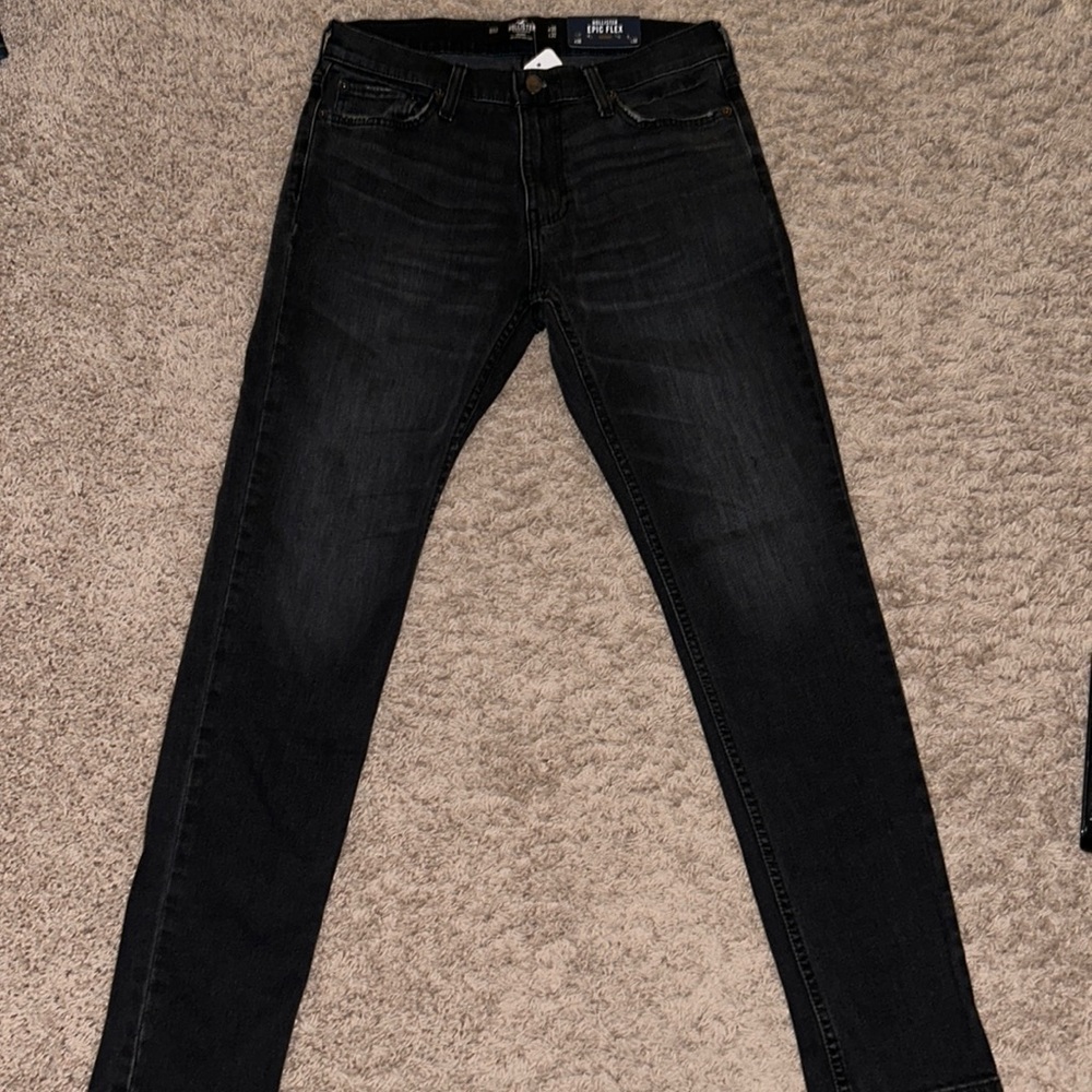 Men’s new! Hollister Black Epic Flex Skinny size 30x32